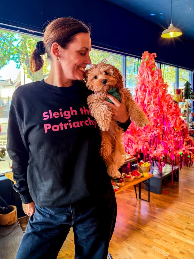 Christmas Jumper - Sleigh The Patriarchy