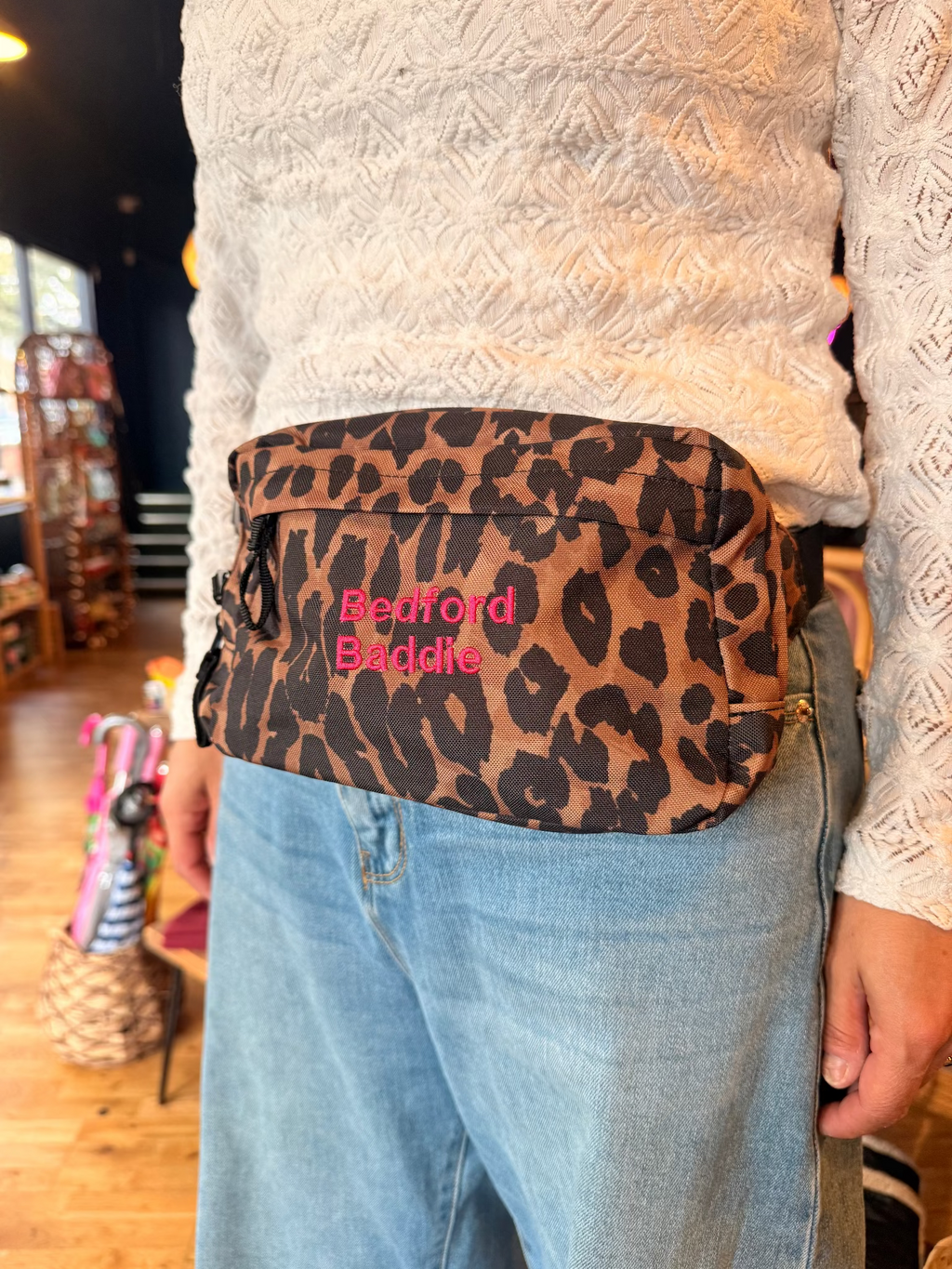 Leopard Cross Body/Bum Bag | Bedford