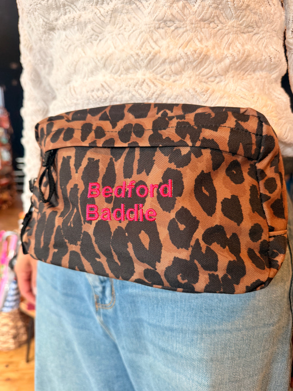 Leopard Cross Body/Bum Bag | Bedford