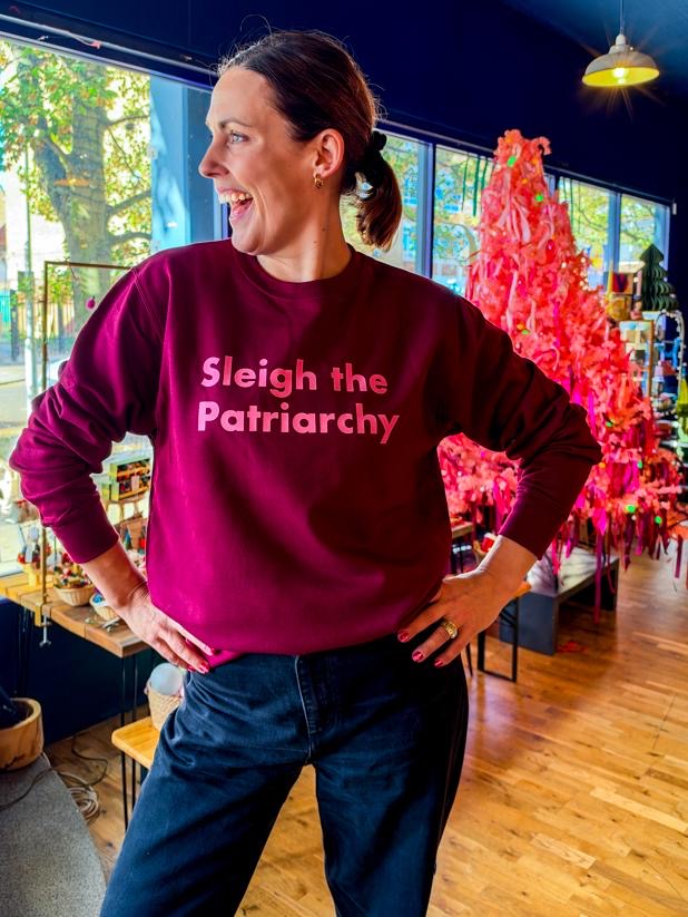 Christmas Jumper - Sleigh The Patriarchy